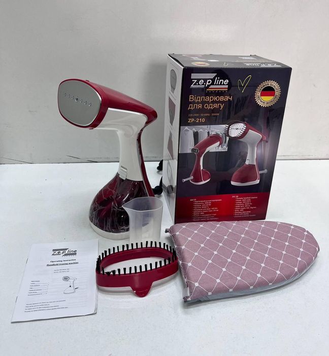 ‼️Потужний відпарювач 3000 Вт. Zepline 210 + рукавичка.