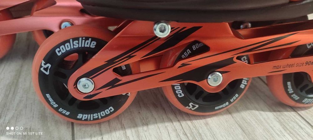 Rolki Coolslide pomarańcz/czerń