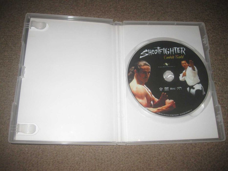 DVD "Shootfighter: Combate Brutal" com William Zabka/Raro!