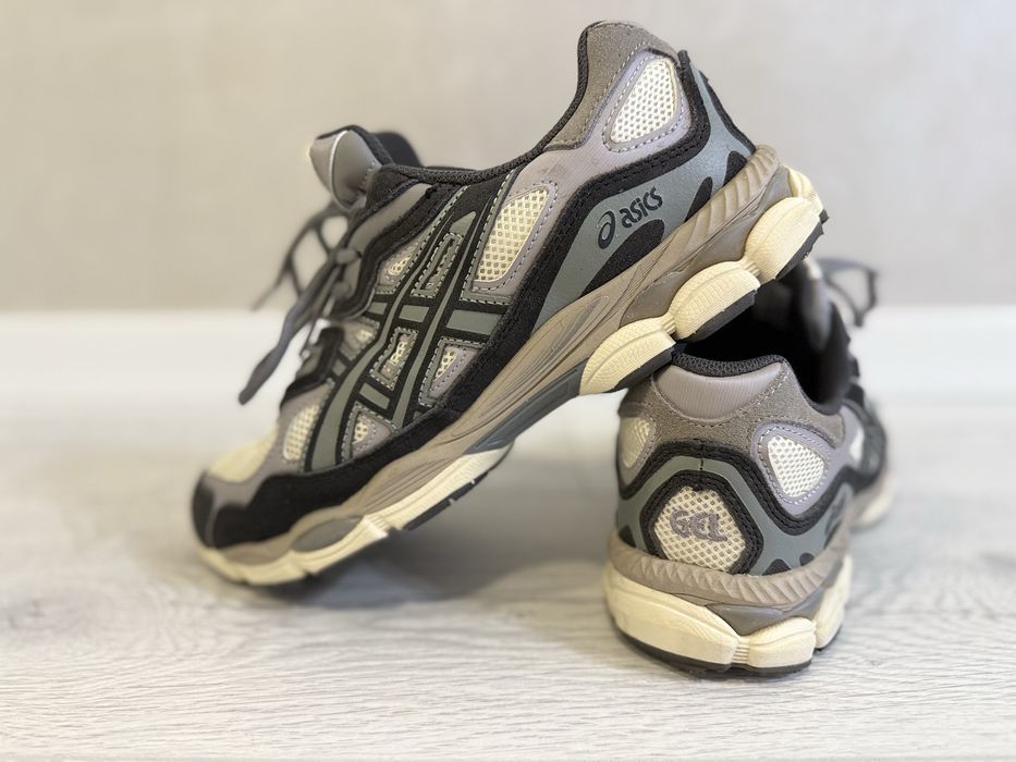 Asics Gel NYC Oatmeal Obsidian Grey: 2 400 грн. - Кроссовки для