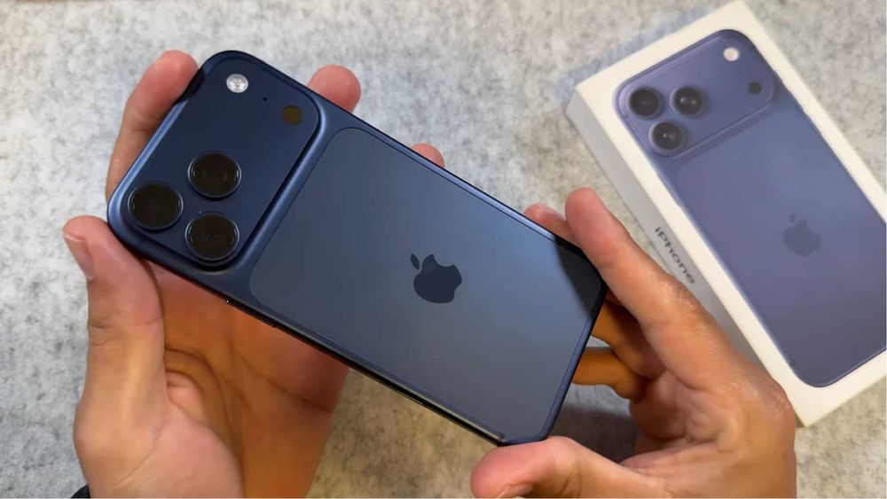 Iphone 17 Pro Max 512 Gb  Azul novo em caixa com 10 ciclos