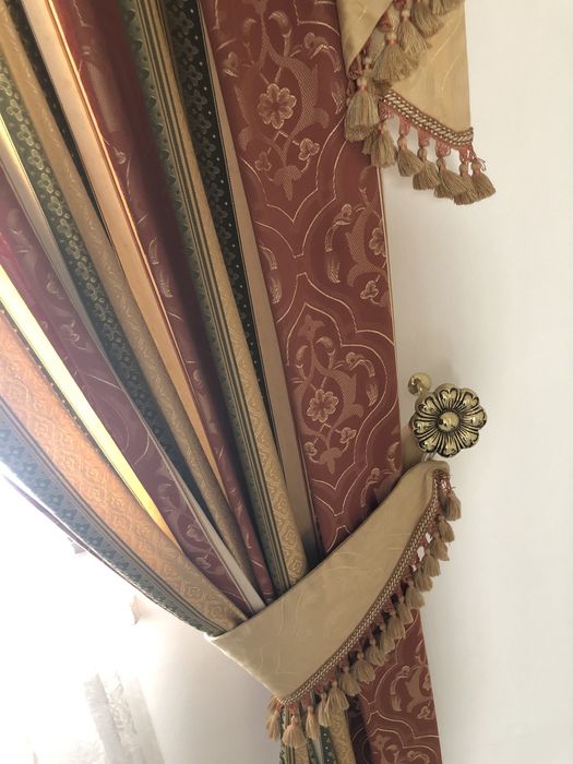 Conjunto completo de cortinados