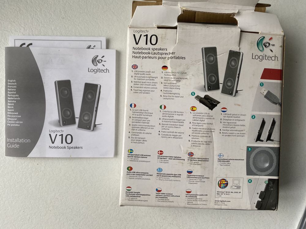 Logitech v10 hotsell notebook speakers