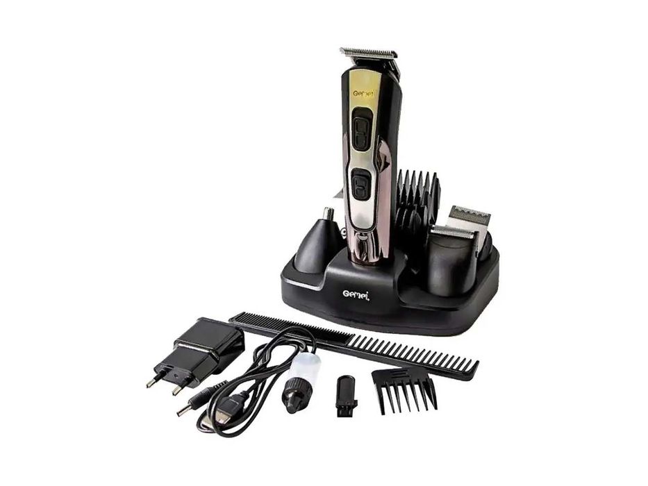 Триммер для бороди/голови/вус 10в1. Машинка для стрижки волос. Бритва