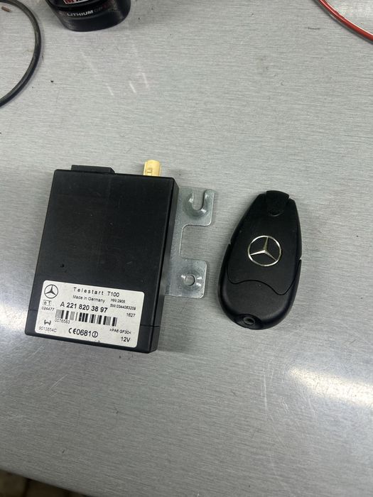 Дистанційний запуск mercedes webasto mercedes w 211, 221  вебасто