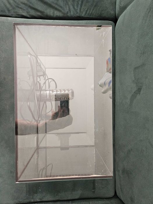 Akwarium używane 40x25x25 + Pokrywa Diversa Aristo 40x25 NOWA!