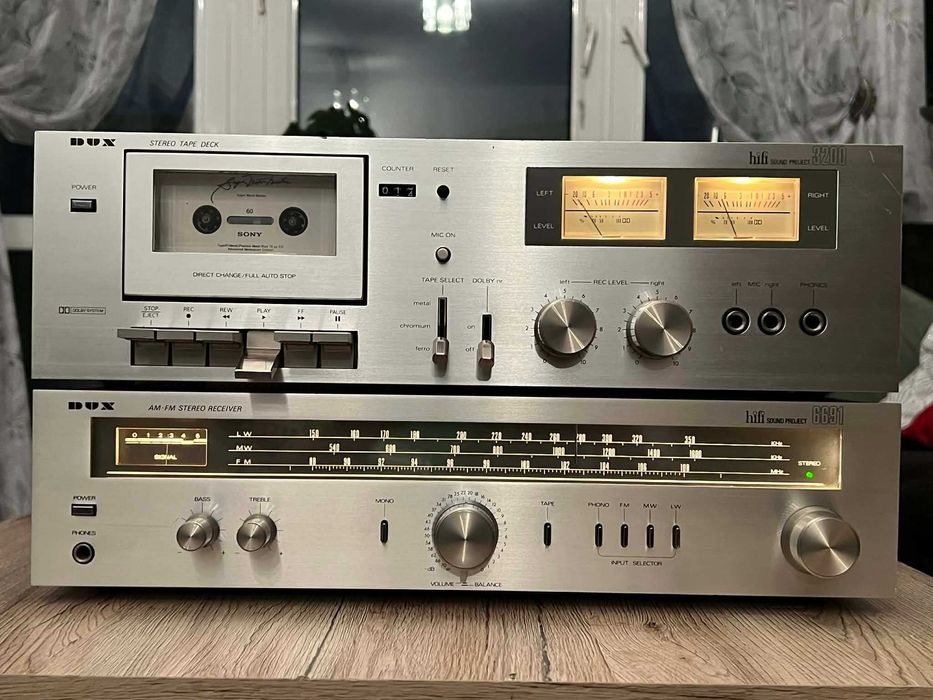 Zestaw audio Amplituner +Deck DUX (Philips ,Loewe )