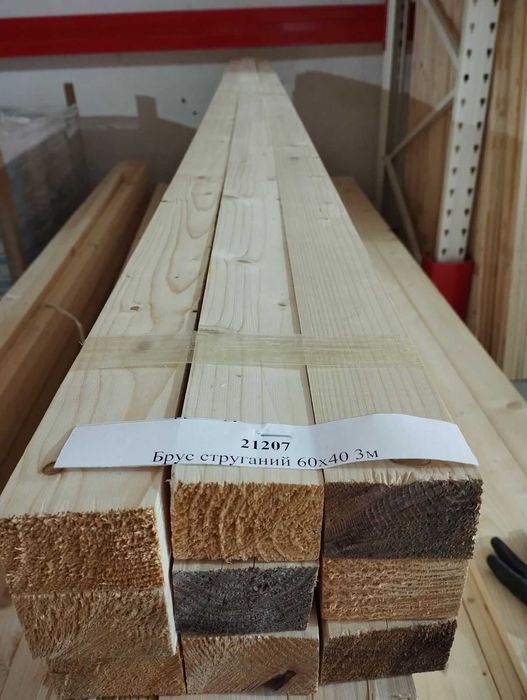 Стругані бруси та рейки у Львові.Велика кількість розмірів.Гарна ціна.