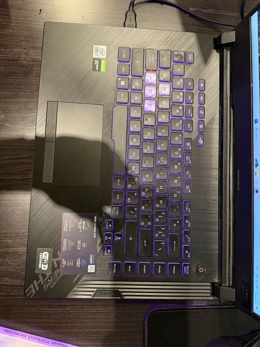 Asus rog strix g512li-hn279 ноутбук игровой