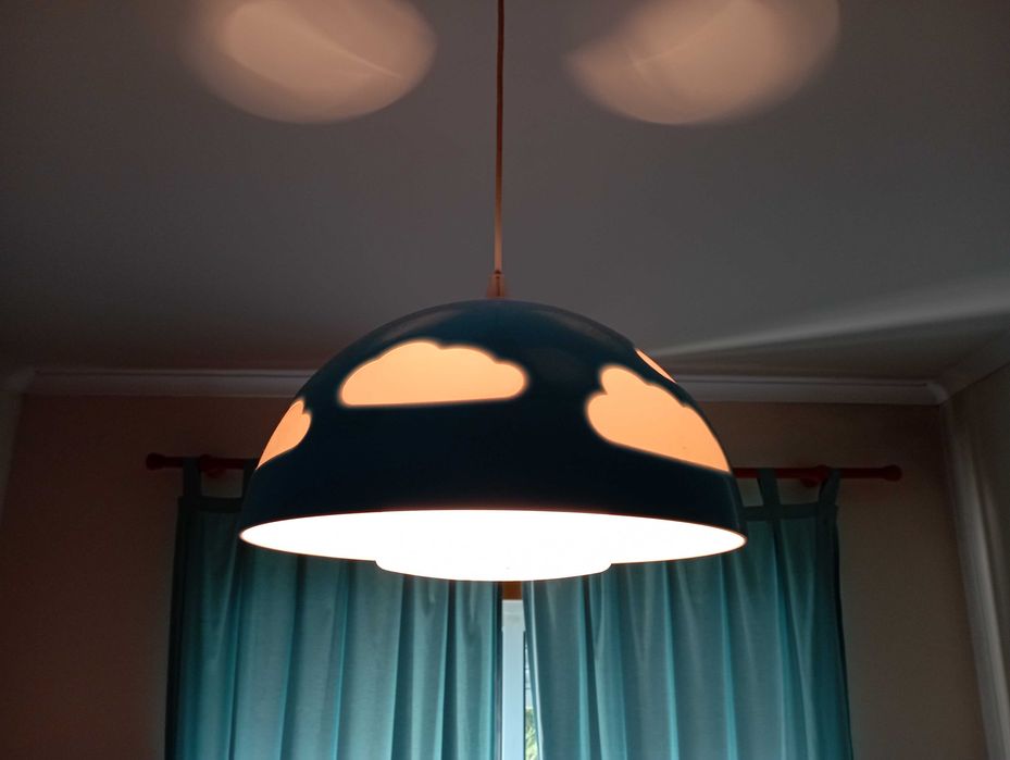 Candeeiro infantil conjunto ou separado