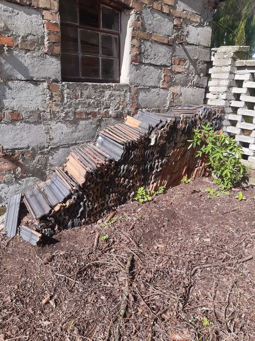 stara dachówka ceramiczna niemiecka