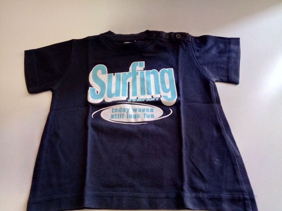 T shirt / Calças  Ganga bebé desde