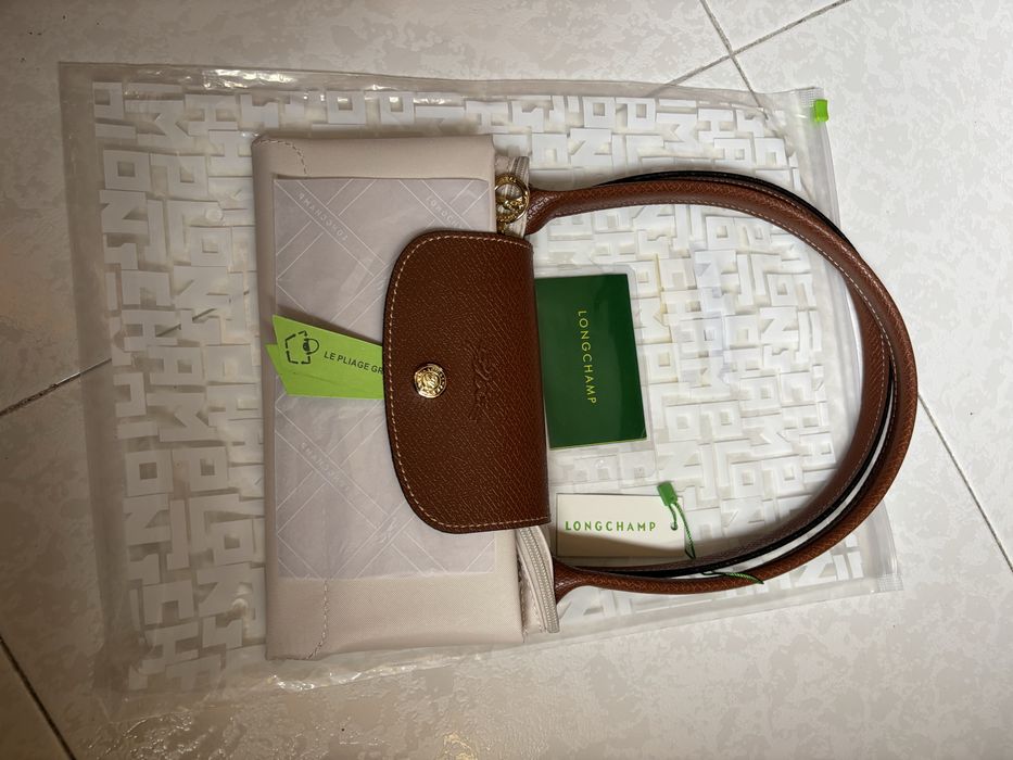 Mala Longchamp Branca, tamanho M