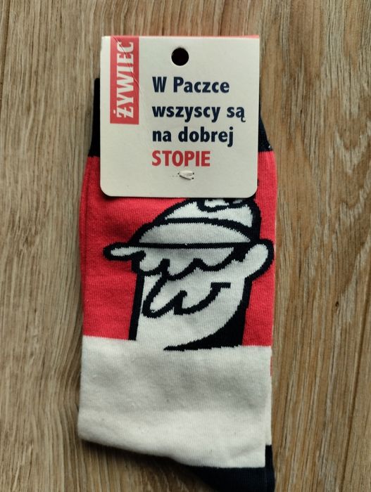 Żywiec Pan Tu Nie Stał skarpety męskie skarpetki białe bawełna 41-45