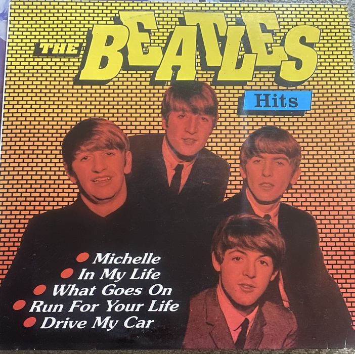 Виниловая пластинка-The Beatles Hits