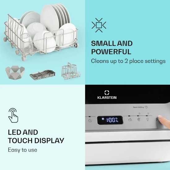 zmywarka mini kompaktowa stołowa klarstein