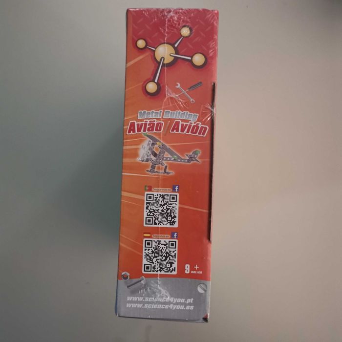 Metal building - Avião | Science4You | Selado/Novo