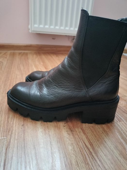 Botki zimowe damskie 38