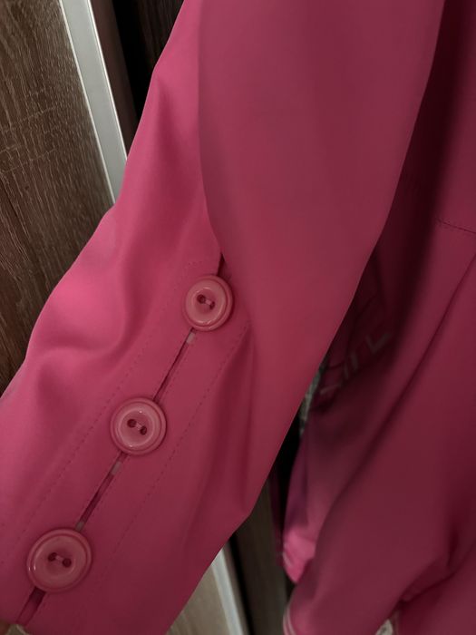 Тренч (плащ) рожевий