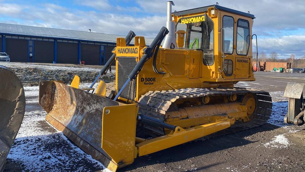 Бульдозер Hanomag D500E turbo,