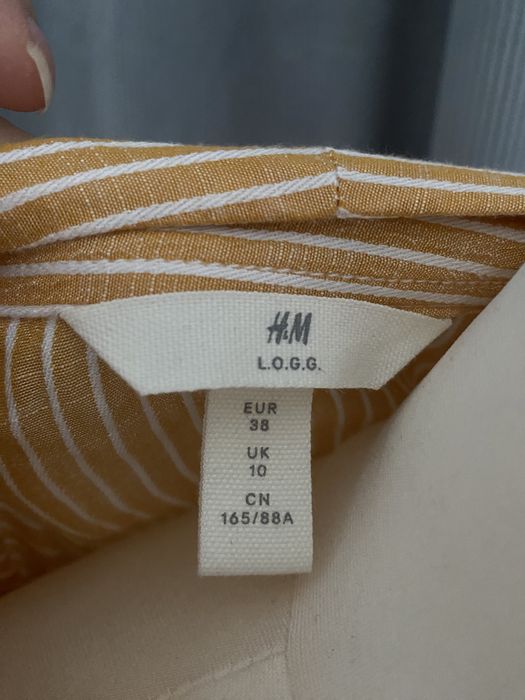 Nowa sukienka z dekoltem w serek H&M rozm.M