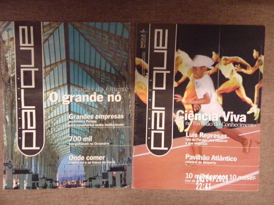 Parque das nações - 11 revistas - 100€