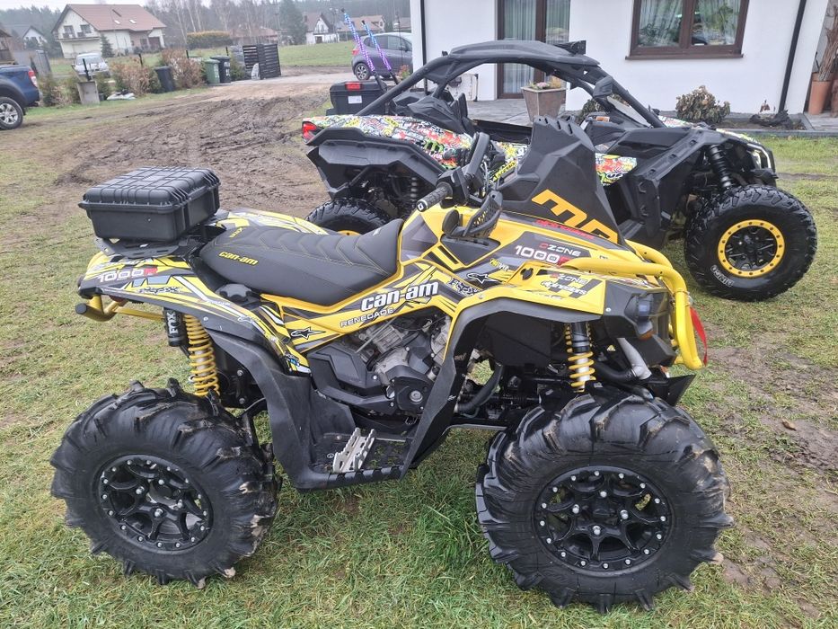 Can am renegade xmr  can am maverick x3 turbo