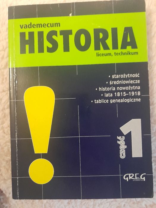Vademecum historia, część 1, GREG