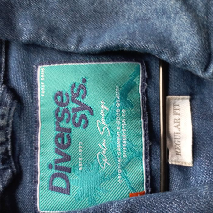 Koszula ombre jeansowa  Diverse regular fit XL/ XXL