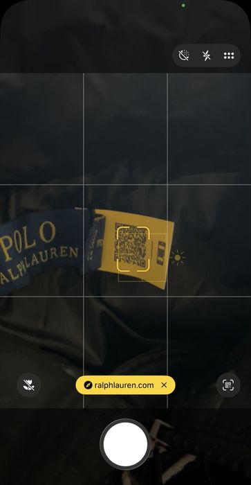 Puffer Casaco Polo Ralph Lauren preto e vermelho