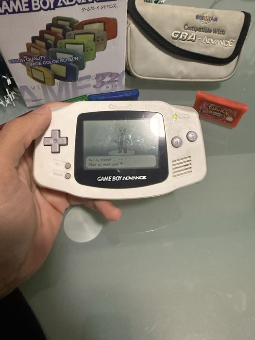 Gameboy advance branca