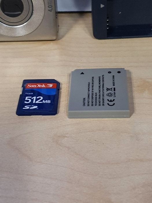 Aparat cyfrowy CANON IXUS 40 japan z kartą i ładowarką sprawny