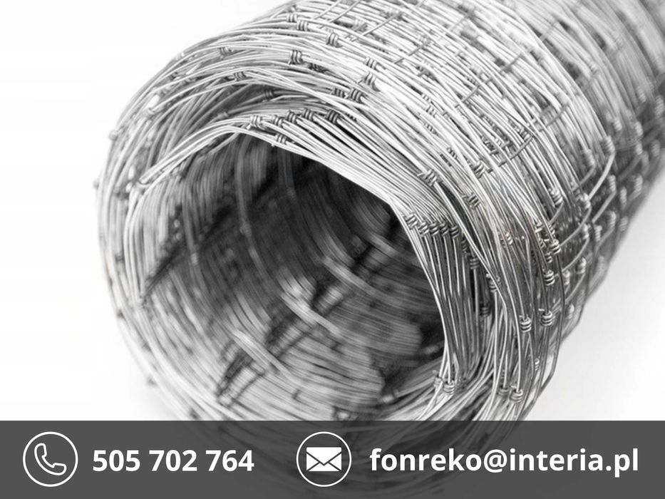 Siatka Leśna Cena PRODUCENTA 170zł 50mb WYSYŁKA GRATIS Na czas budowy