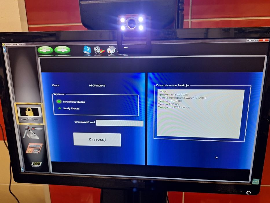 John Bean 3D V2300 19r baza 25r geometria kół zbieżność SKP