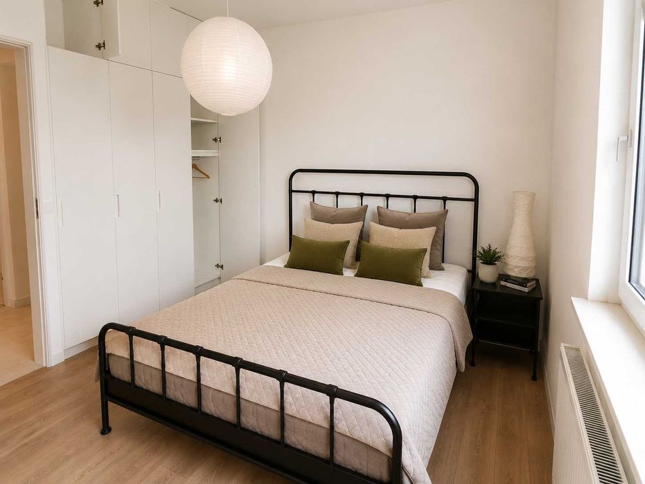 Nowe dwupokojowe, balkon, parking, rzeka
