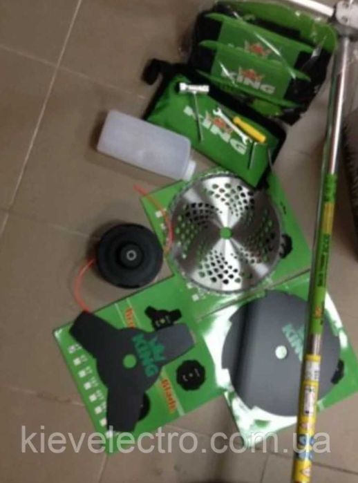 Бензокоса KING BC430 4800 W (Свой импорт с Польши) Мотокоса