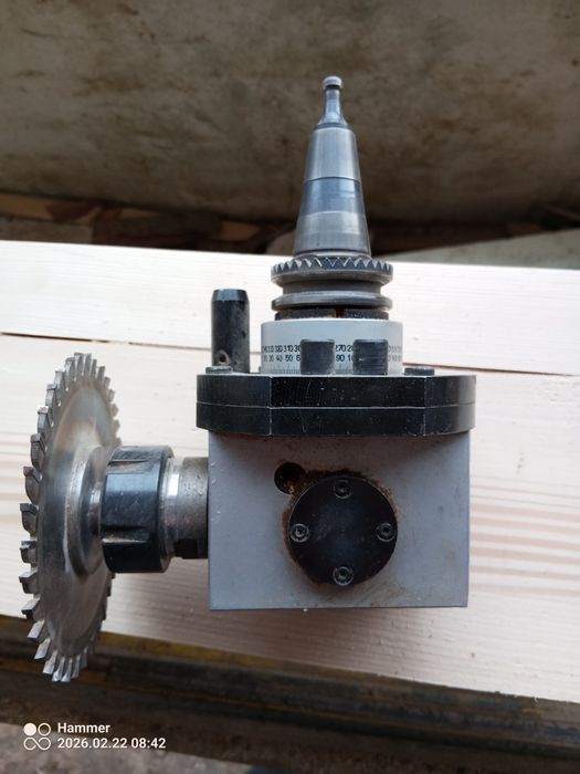 Agregat kątowy cnc ISO 30