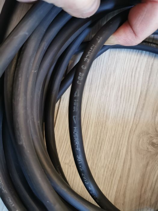 Przedłużacz wzmocniony 3x1,5 - 15 mb Rozgałęźnik