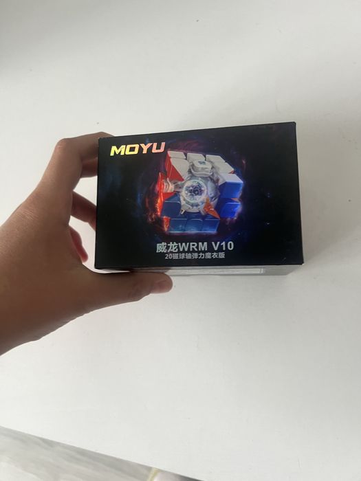 Кубик рубика магнітний Moyu Weilong V10 Uv coating springs version