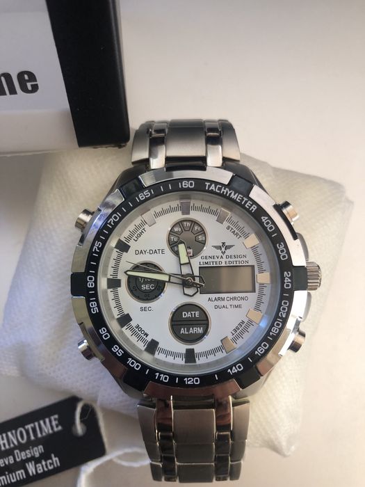 Relógio Techno Time Geneva Design TL-205G Special Edition