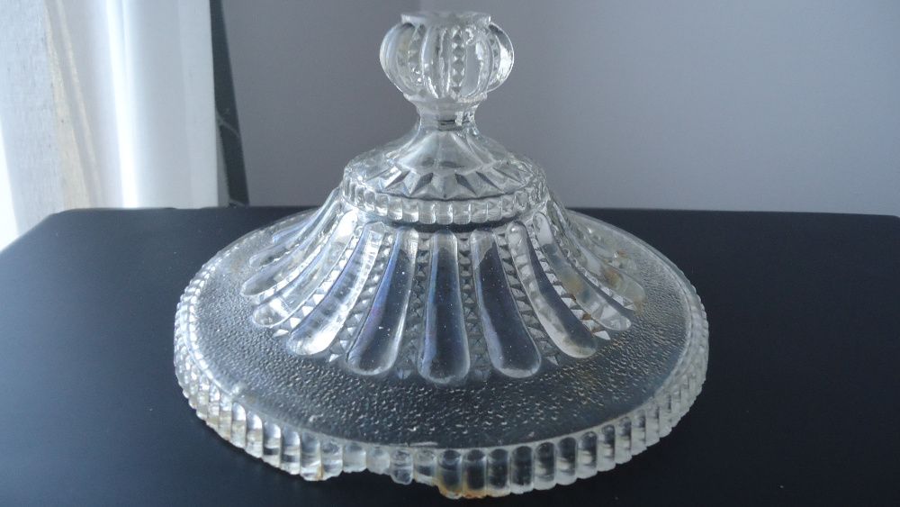 Conjunto de 27 peças de vidro antigo