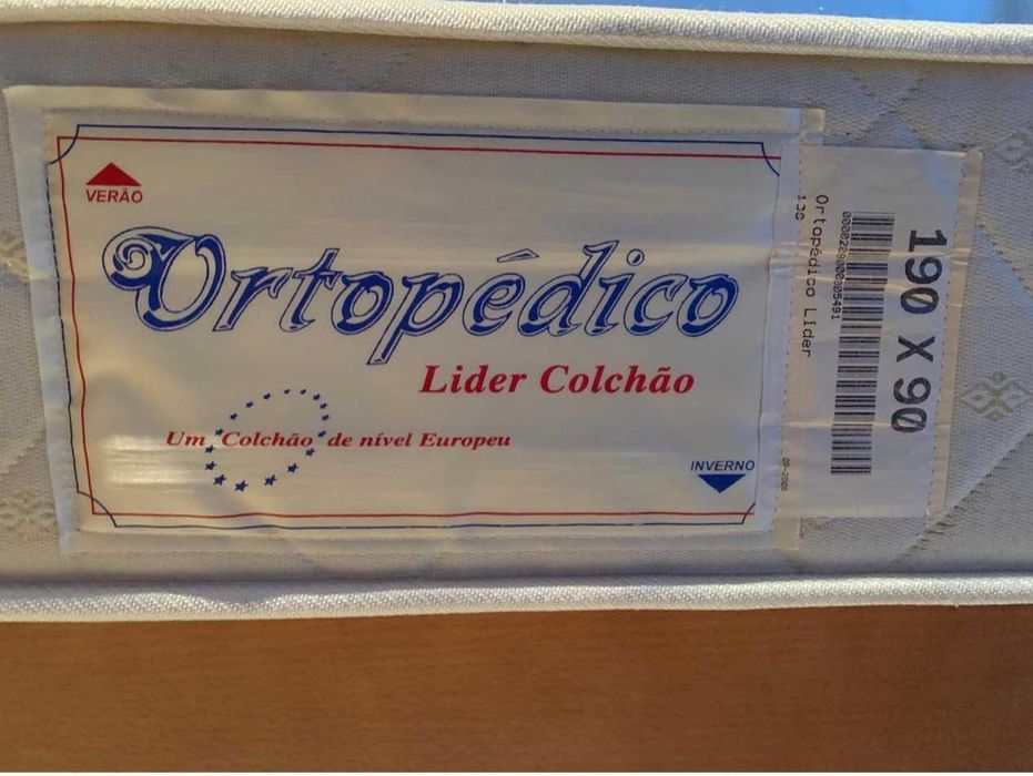 Cama dupla com colchões