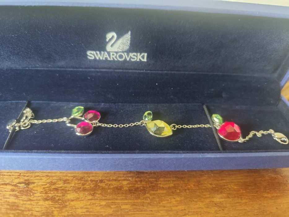 MEGA Okazja! Nowa Bransoletka Swarovski - Komplet Prezentowy