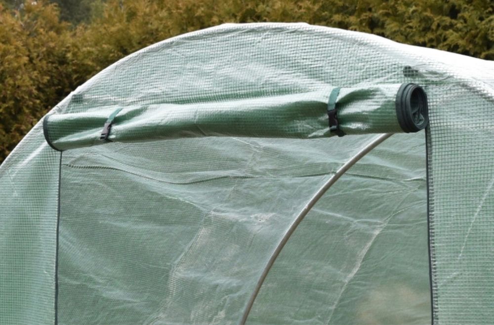NOWY Tunel Foliowy Ogrodowy Foliak Szklarnia 400x250 4x2.5 Duży