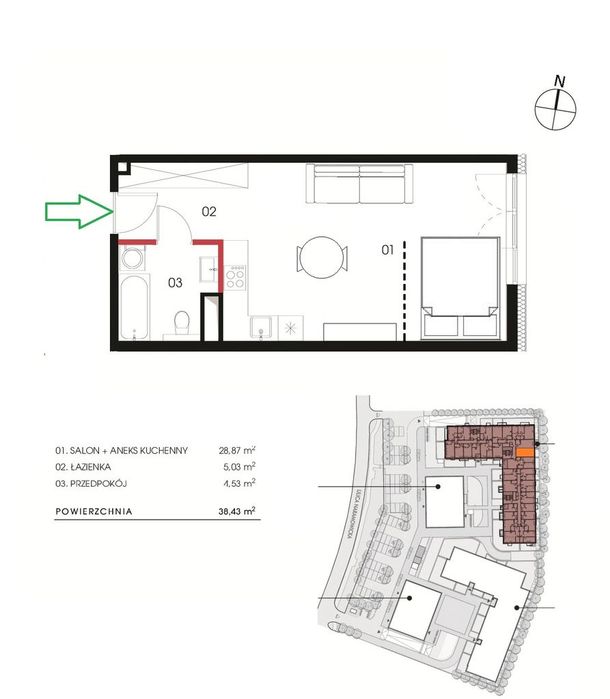 Mieszkanie – Poznań - Widok 3
