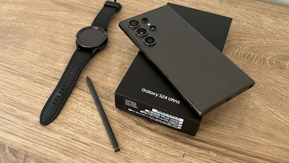 Samsung galaxy s24 ultra + galaxy watch 6 classic