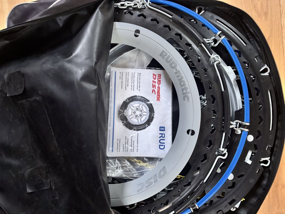 Oryginalne łańcuchy śniegowe Mercedes-Benz RUD-matic DISC