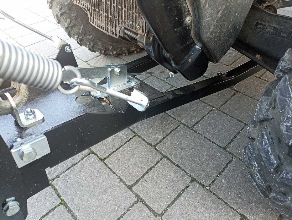 NOWY Pług do quada do odśnieżania śniegu DOWÓZ Cała Polska pod dom