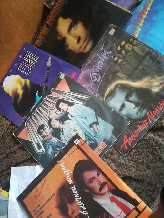 Грампластинки советская эстрада