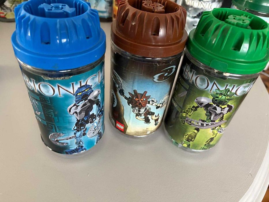 Coleção LEGO BIONICLE Completa – Titan + Toa Metru + Rahkshi – RARA